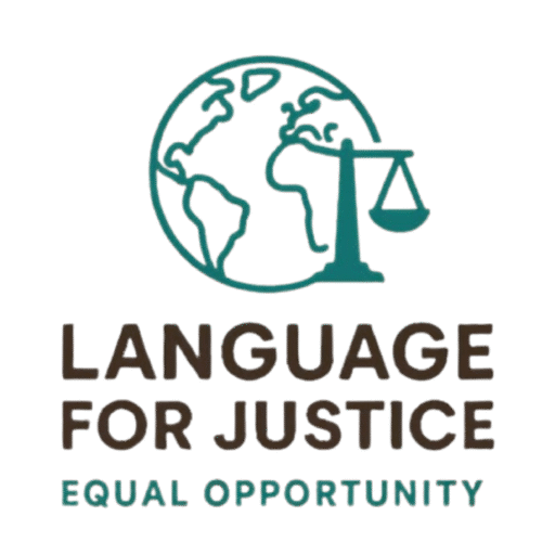 language for justice logo
